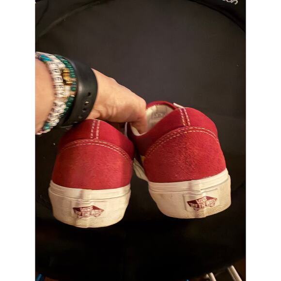 Vans Triple Strap Suede Sneakers, Womens Size 10 GUC - Picture 4 of 6